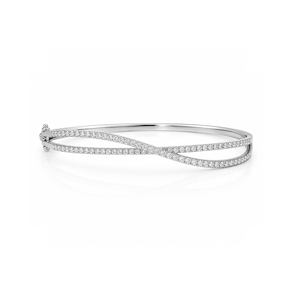 Diamond Bangle - Natural Diamond | Code D6WGAR
