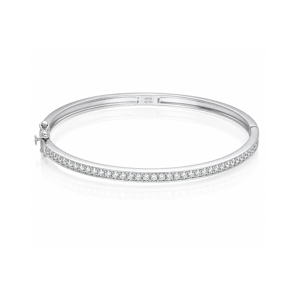 Diamond Bangle - Natural Diamond | Code D6W7LC