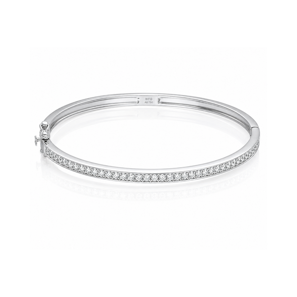 Diamond Bangle - Natural Diamond | Code D6W7LC