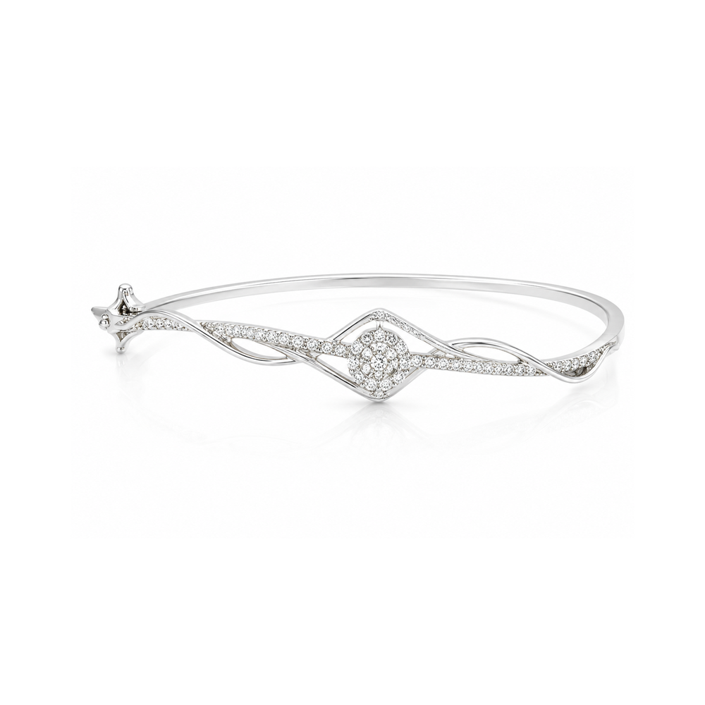 Diamond Bangle - Natural Diamond | Code D6W3XZ