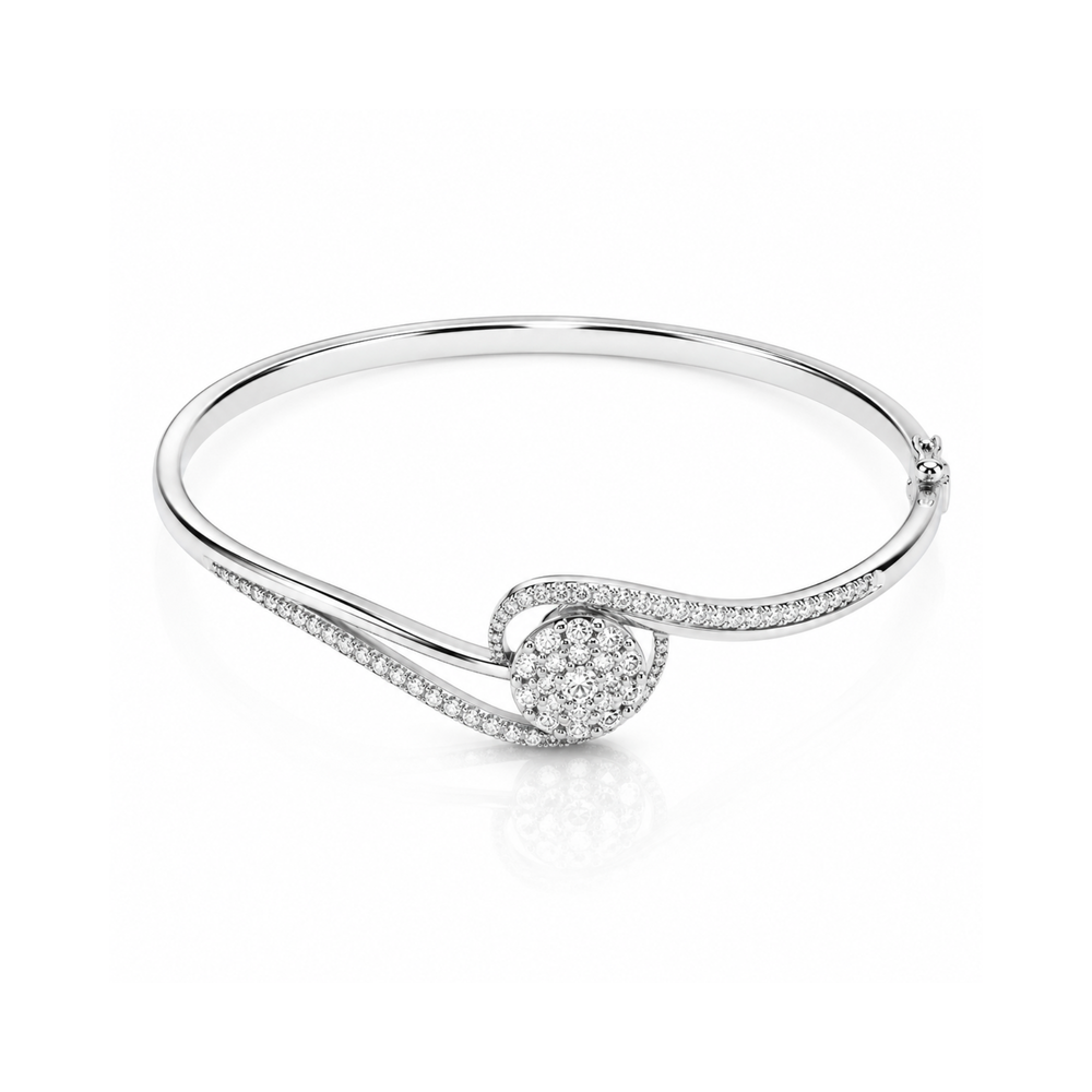 Diamond Bangle - Natural Diamond | Code D6Y77X