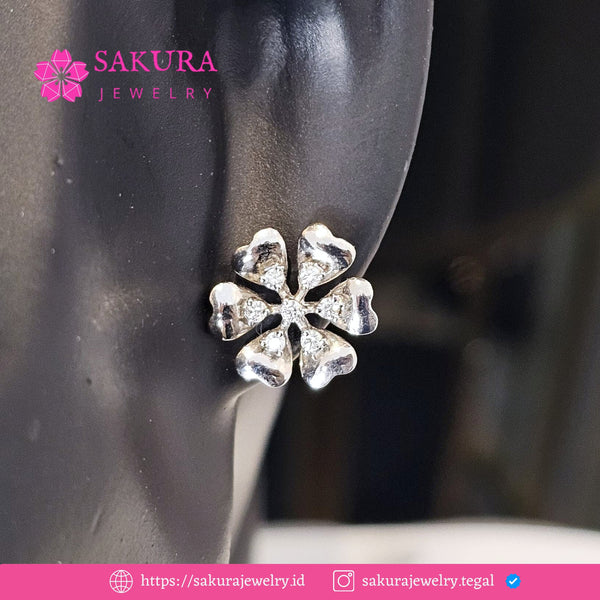 Diamond Earring Code D6X8G2 Berlian Natural