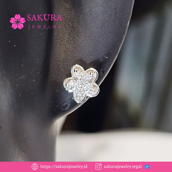 Diamond Earring Code D6WXV2 Berlian Natural