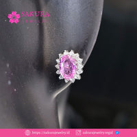 Diamond Earring Code D6WYZ5 Berlian Natural