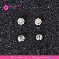 Diamond Earring Code D2WMMM Berlian Natural