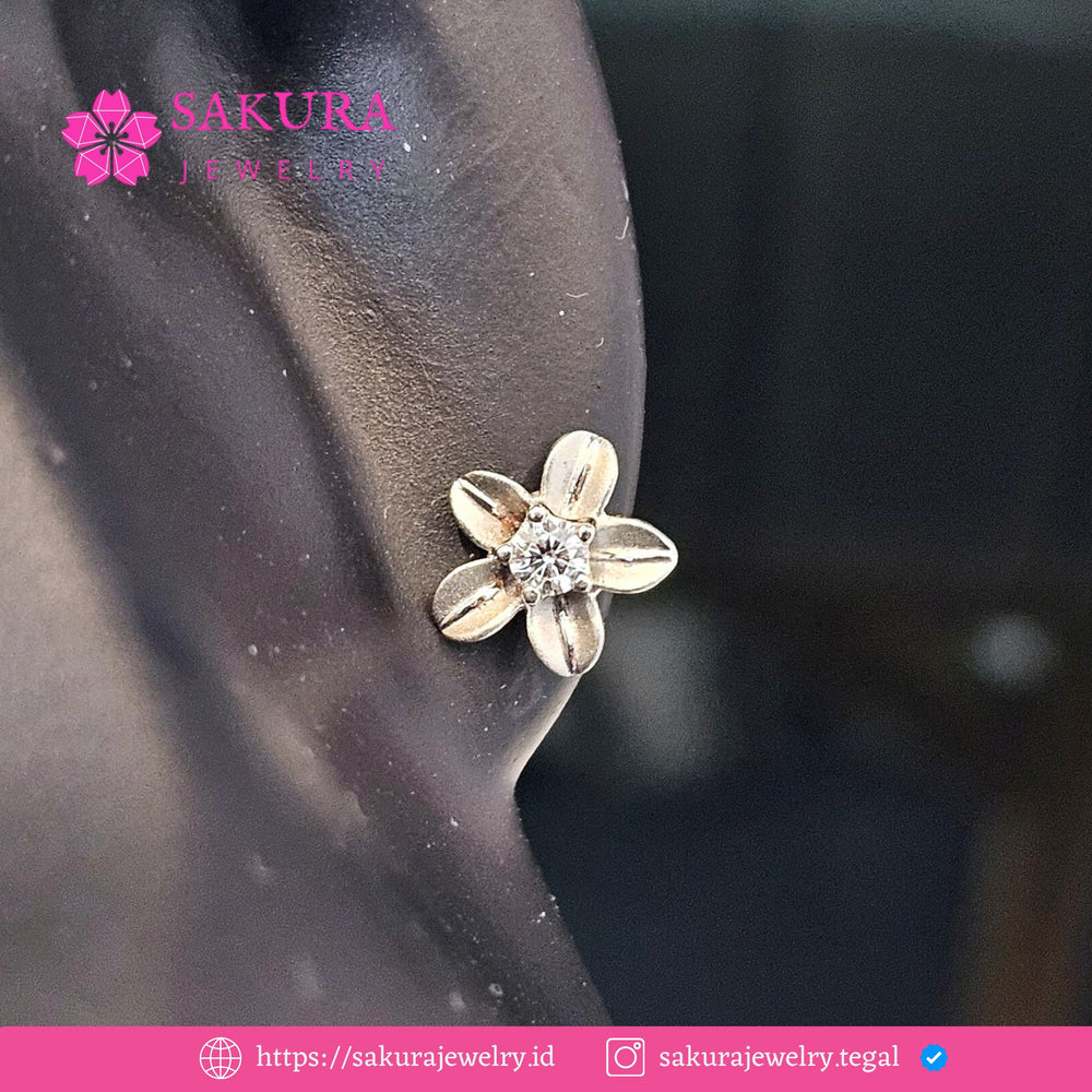 Diamond Earring Code D5Y2ZF Berlian Natural