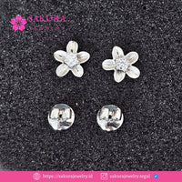 Diamond Earring Code D5Y2ZF Berlian Natural