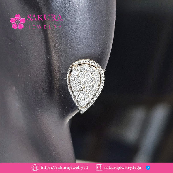 Diamond Earring Code D6W0UW Berlian Natural