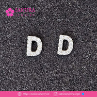 Diamond Earring Code D5X0V3 Berlian Natural