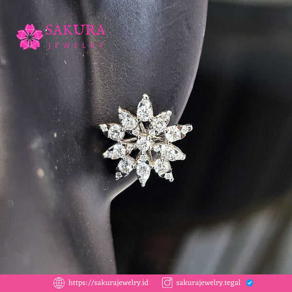 Diamond Earring Code D6XZR1 Berlian Natural