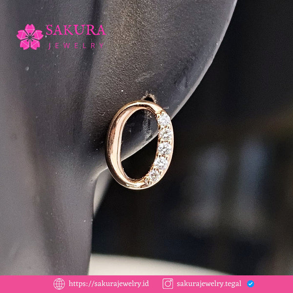 Diamond Earring Code D5XUXH Berlian Natural