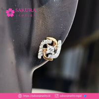 Diamond Earring Code D6X3NC Berlian Natural