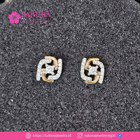 Diamond Earring Code D6X3NC Berlian Natural