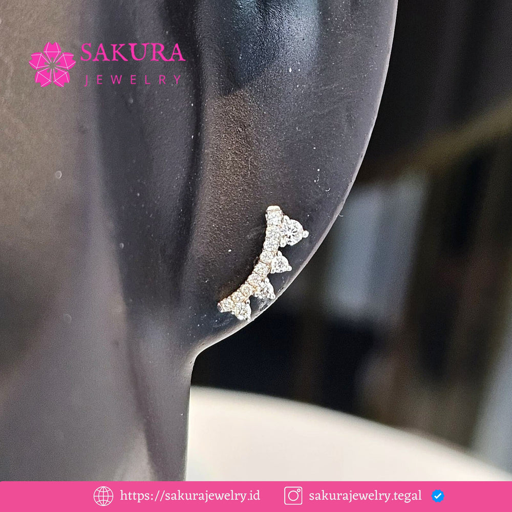 Diamond Earring Code D5XTRN Berlian Natural