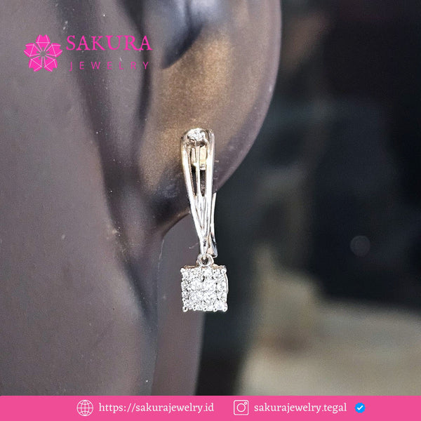 Diamond Earring Code D6X292 Berlian Natural