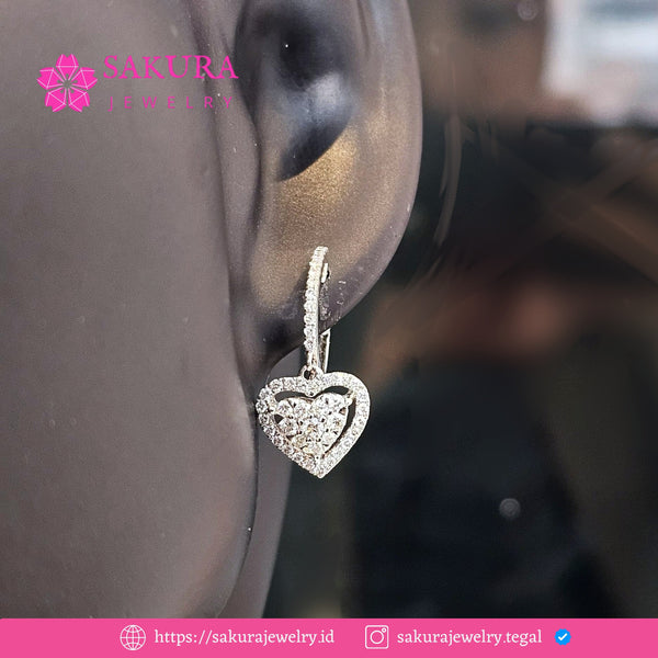 Diamond Earring Code D6WXVG Berlian Natural