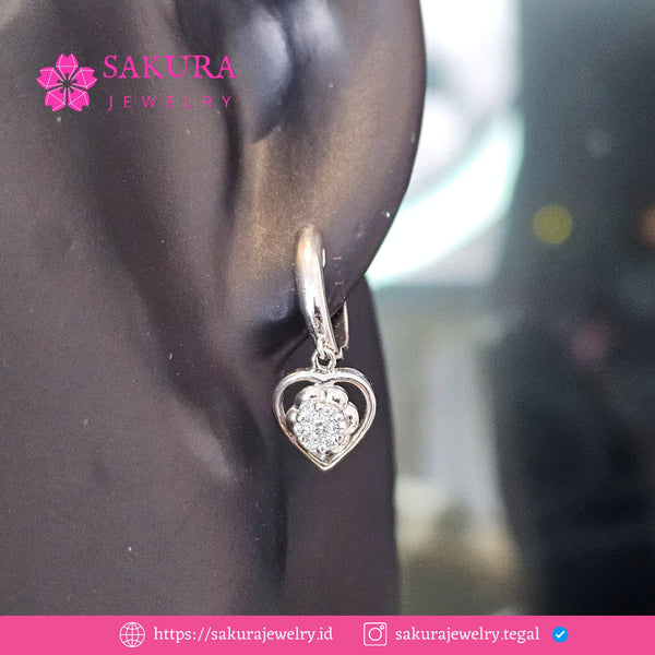 Diamond Earring Code D5X0RM Berlian Natural