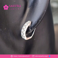 Diamond Earring Code D6WS2R Berlian Natural