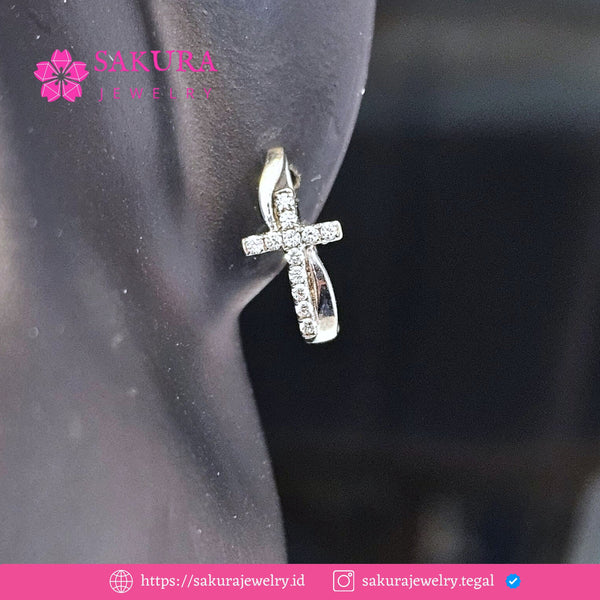 Diamond Earring Code D6WVGN Berlian Natural