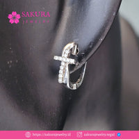 Diamond Earring Code D6WVGN Berlian Natural