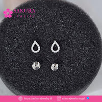 Diamond Earring Code D5X0VA Berlian Natural