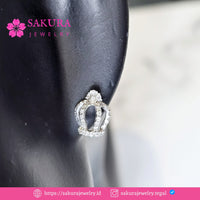 Diamond Earring Code D5X055 Berlian Natural