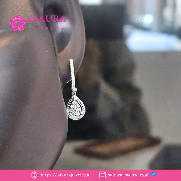 Diamond Earring Code D6XNL1 Berlian Natural