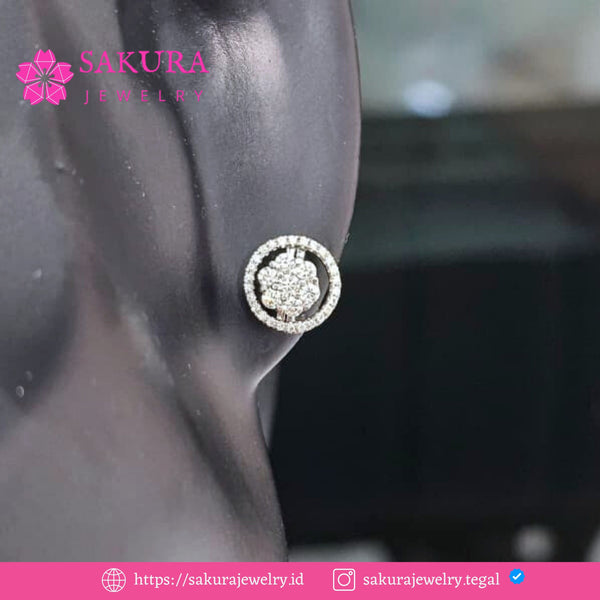 Diamond Earring Code D6XSWX Berlian Natural
