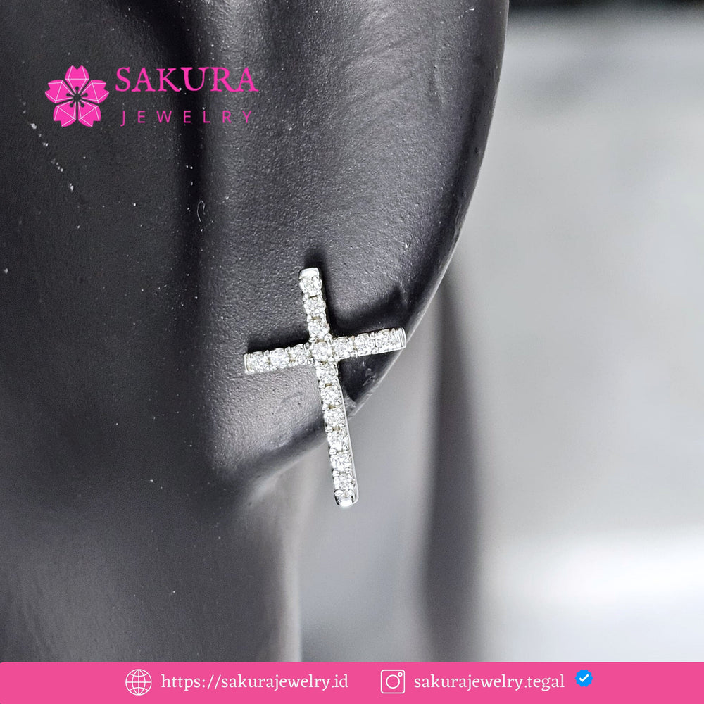 Diamond Earring Code D6X8EV Berlian Natural