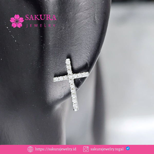 Diamond Earring Code D6X8EV Berlian Natural