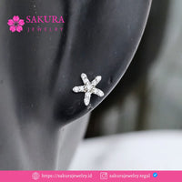 Diamond Earring Code D5X085 Berlian Natural