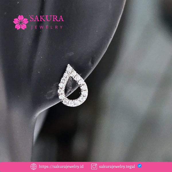 Diamond Earring Code D5X0VA Berlian Natural