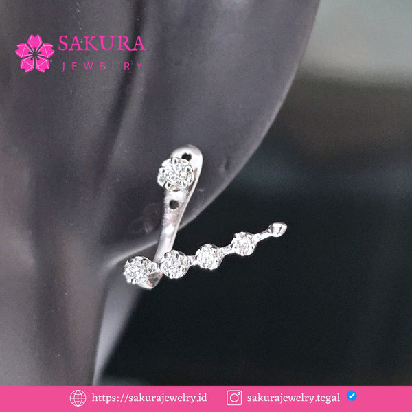 Diamond Earring Code D6WSAU Berlian Natural