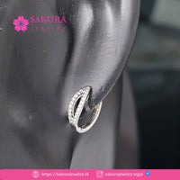 Diamond Earring Code D6X6GL Berlian Natural
