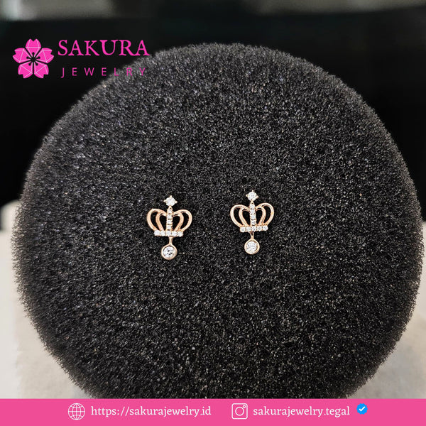 Diamond Earring Code D5XXD2 Berlian Natural