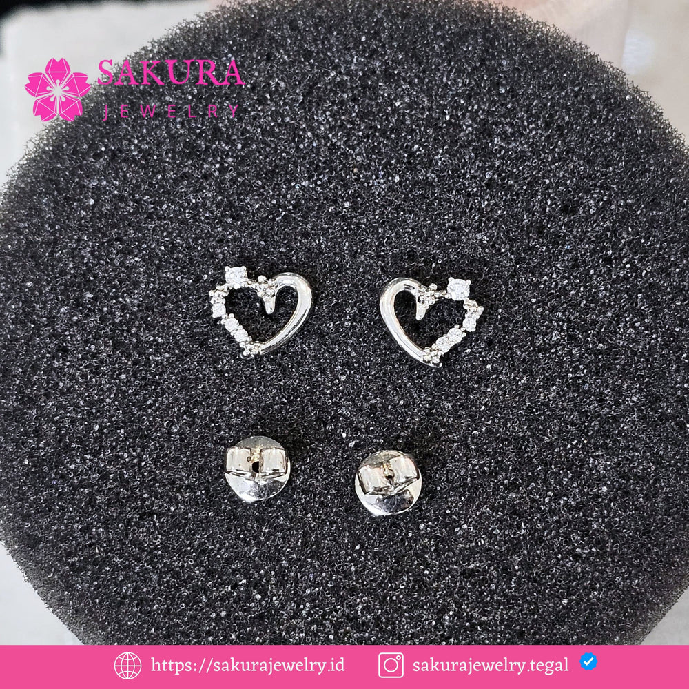 Diamond Earring Code D5XUAP Berlian Natural