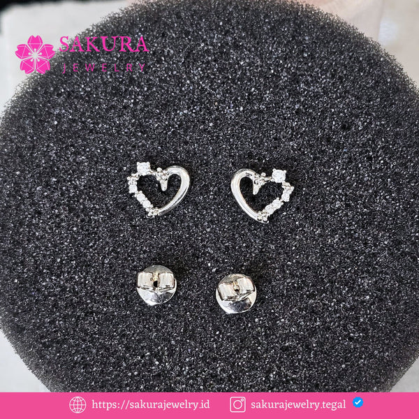 Diamond Earring Code D5XUAP Berlian Natural