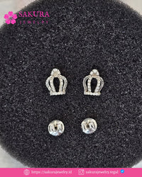 Diamond Earring Code D5X055 Berlian Natural