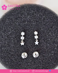 Diamond Earring Code D5X0G9 Berlian Natural