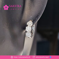 Diamond Earring Code D6WS2K Berlian Natural