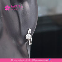 Diamond Earring Code D2W07E Berlian Natural