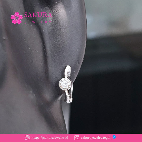 Diamond Earring Code D2W07E Berlian Natural
