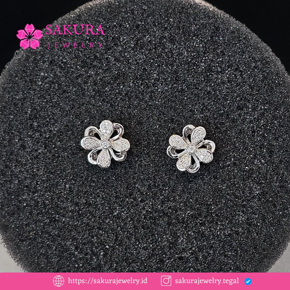 Diamond Earring Code D2WMU0 Berlian Natural