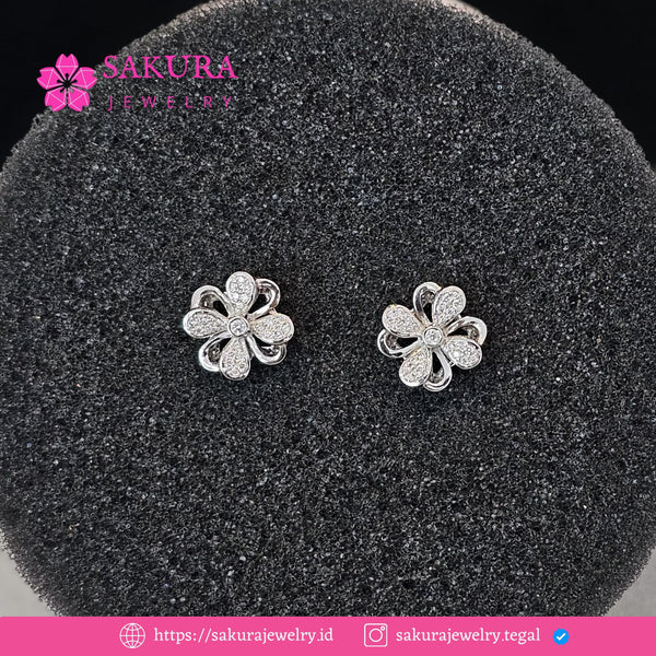 Diamond Earring Code D2WMU0 Berlian Natural