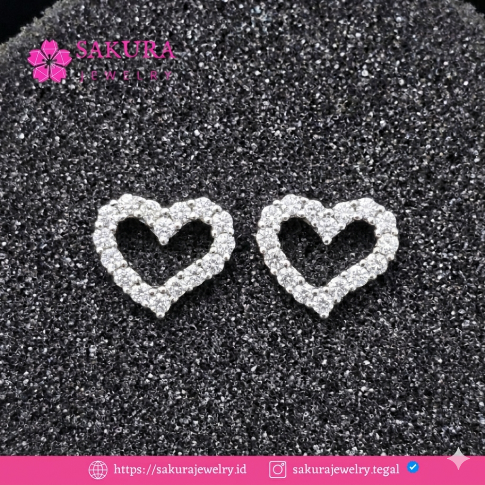 Diamond Earring Code D2WMV6 Berlian Natural