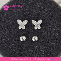 Diamond Earring Code D2WMYX Berlian Natural