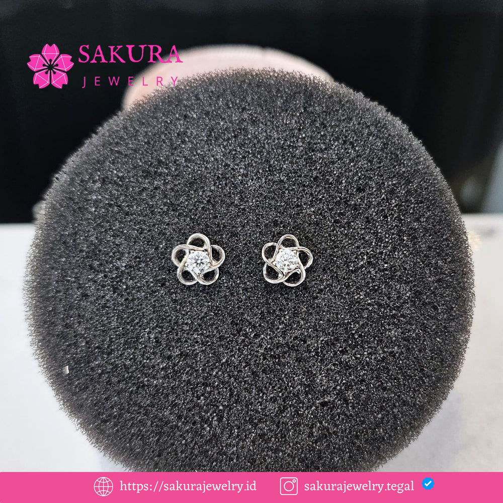 Diamond Earring Code D5X0FY Berlian Natural