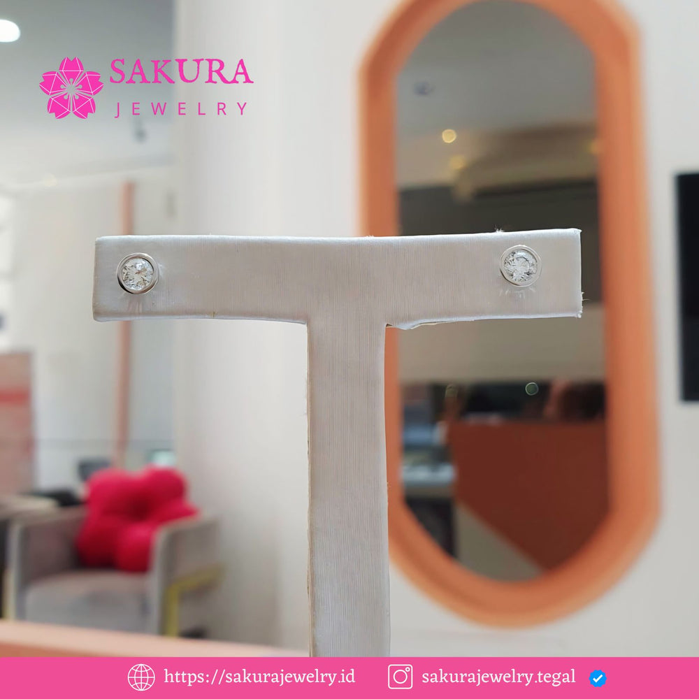 Diamond Earring Code D5X0G4 Berlian Natural