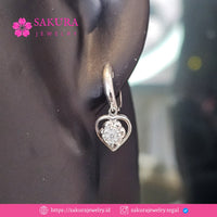 Diamond Earring Code D5X0RM Berlian Natural