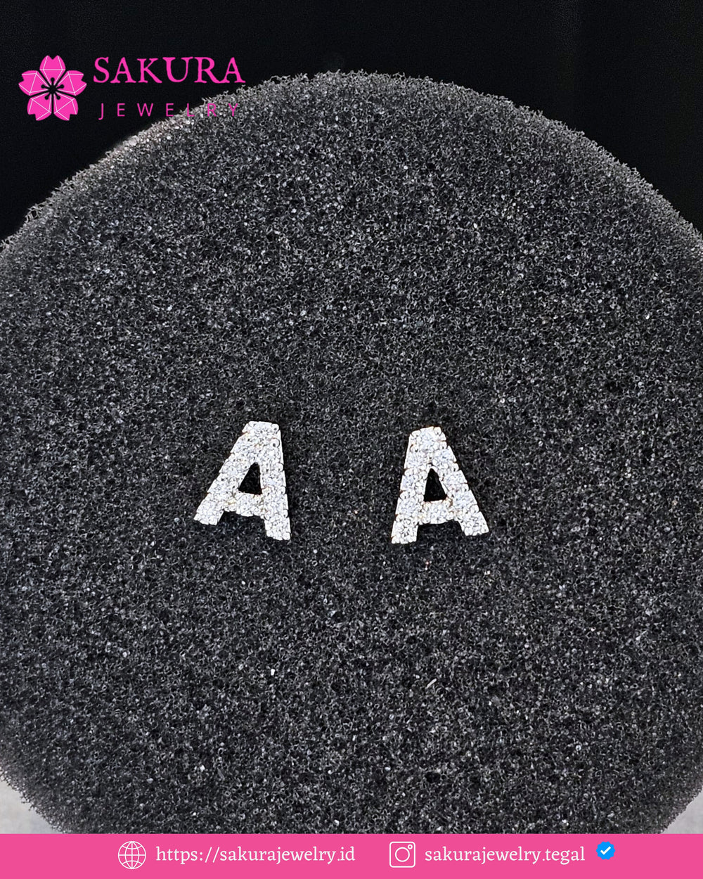 Diamond Earring Code D5X0V1 Berlian Natural